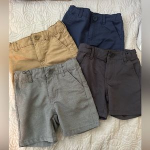 Toddler boys shorts - khaki, gray, navy, dark gray